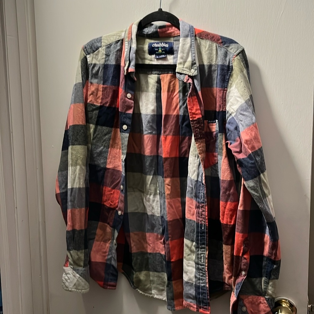 Chubbies- men’s large flannel